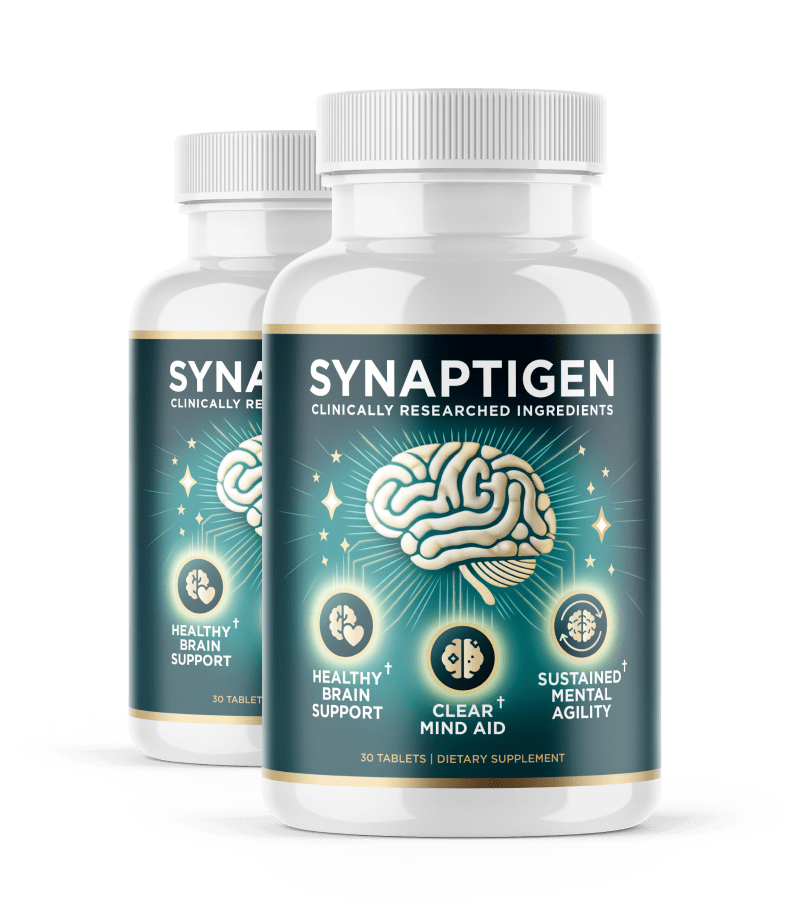 2 Bottles - Synaptigen- Supports A Healthy Memory